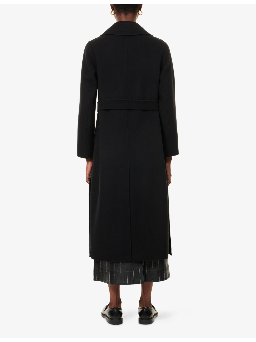 Manu Notch-Lapels Wool Coat - 4