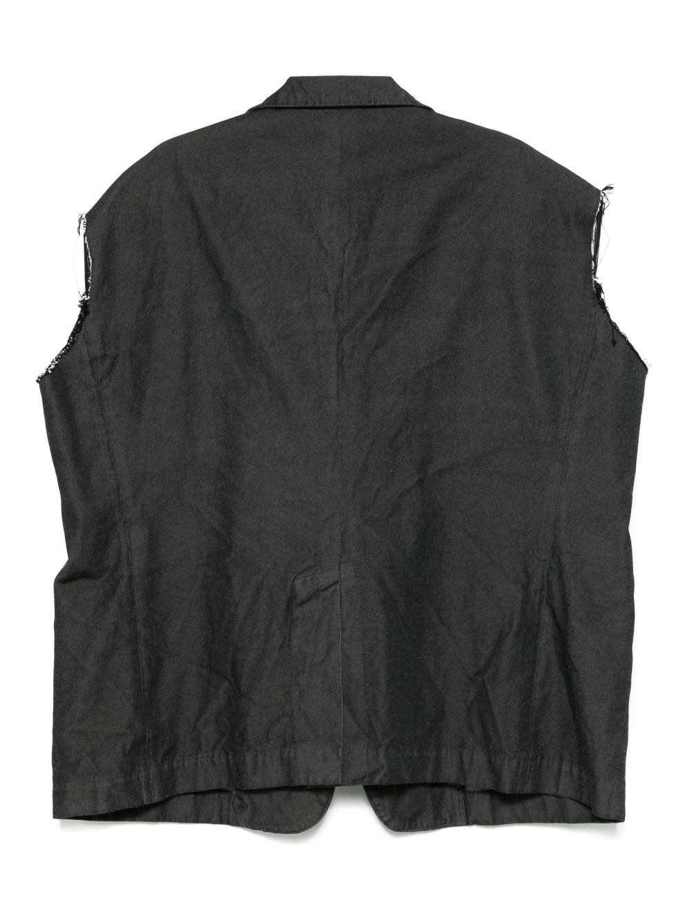 denim gilet - 2
