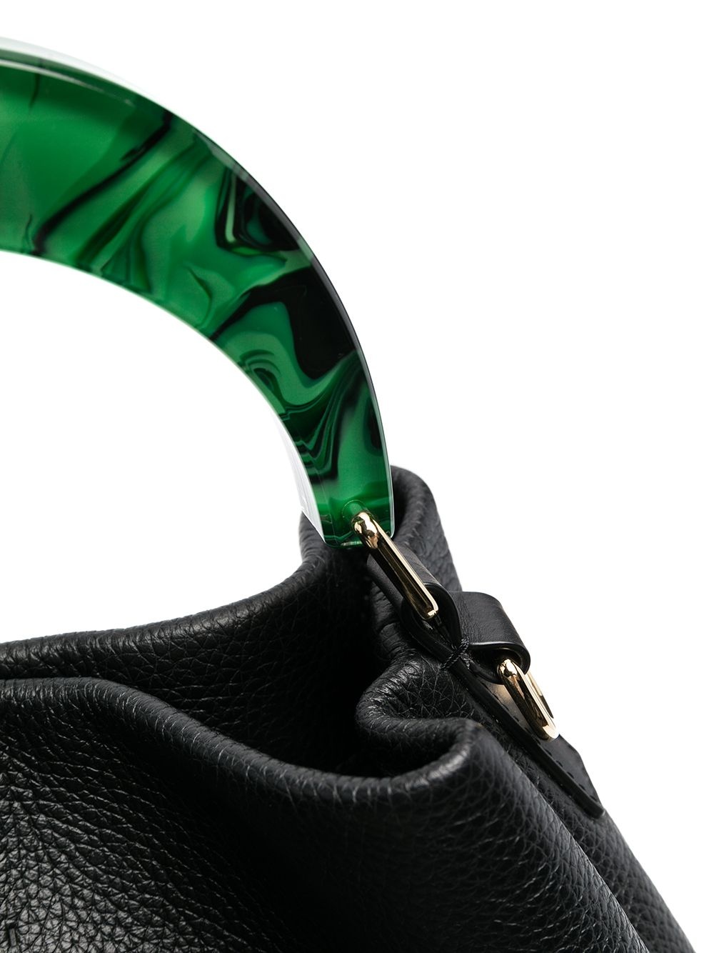 leather tote bag - 4