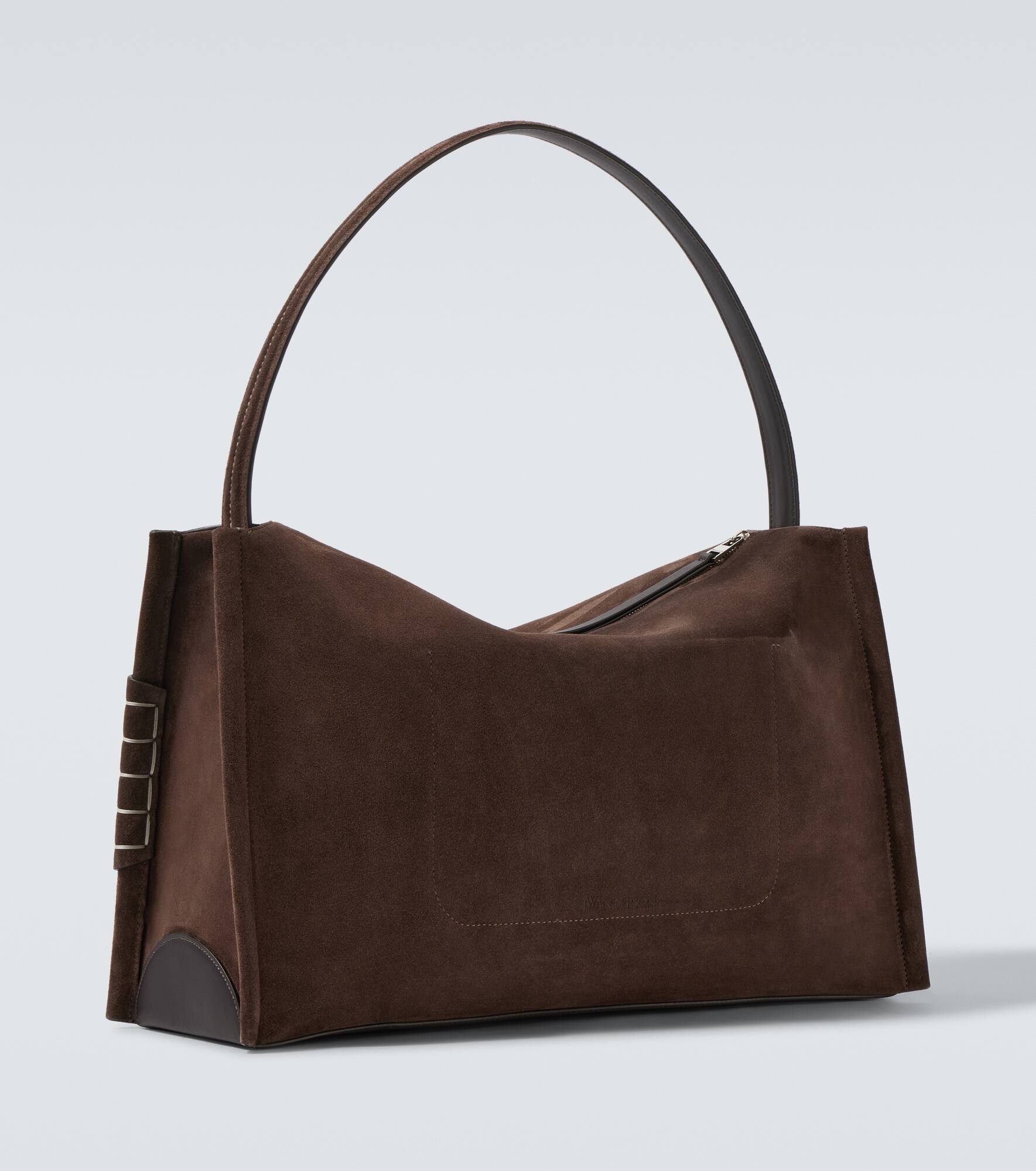 Loafer Large suede shoulder bag - 5
