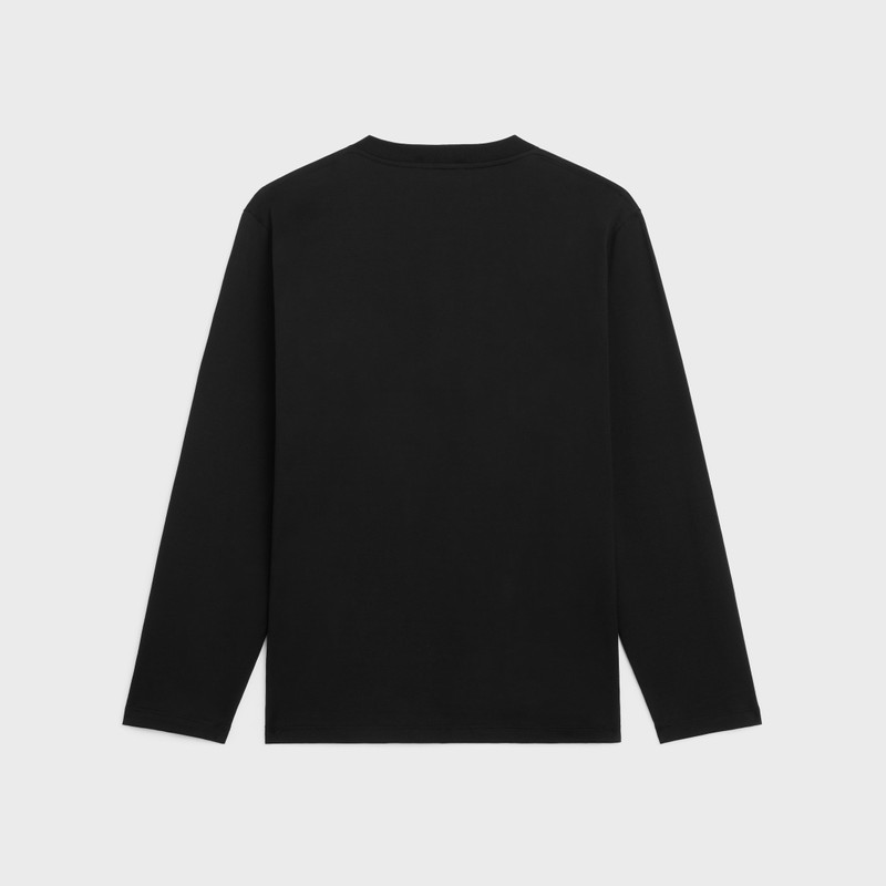 CELINE triomphe t-shirt in cotton jersey outlook