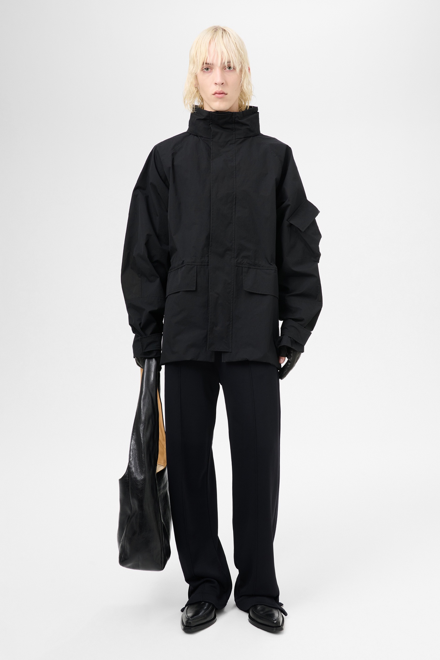 Horizon Jacket Static Black Papyrus Poly - 2