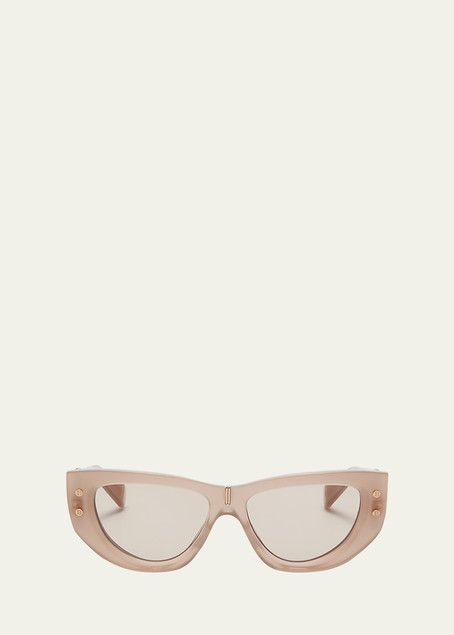 B-Muse Acetate & Titanium Cat-Eye Sunglasses - 1