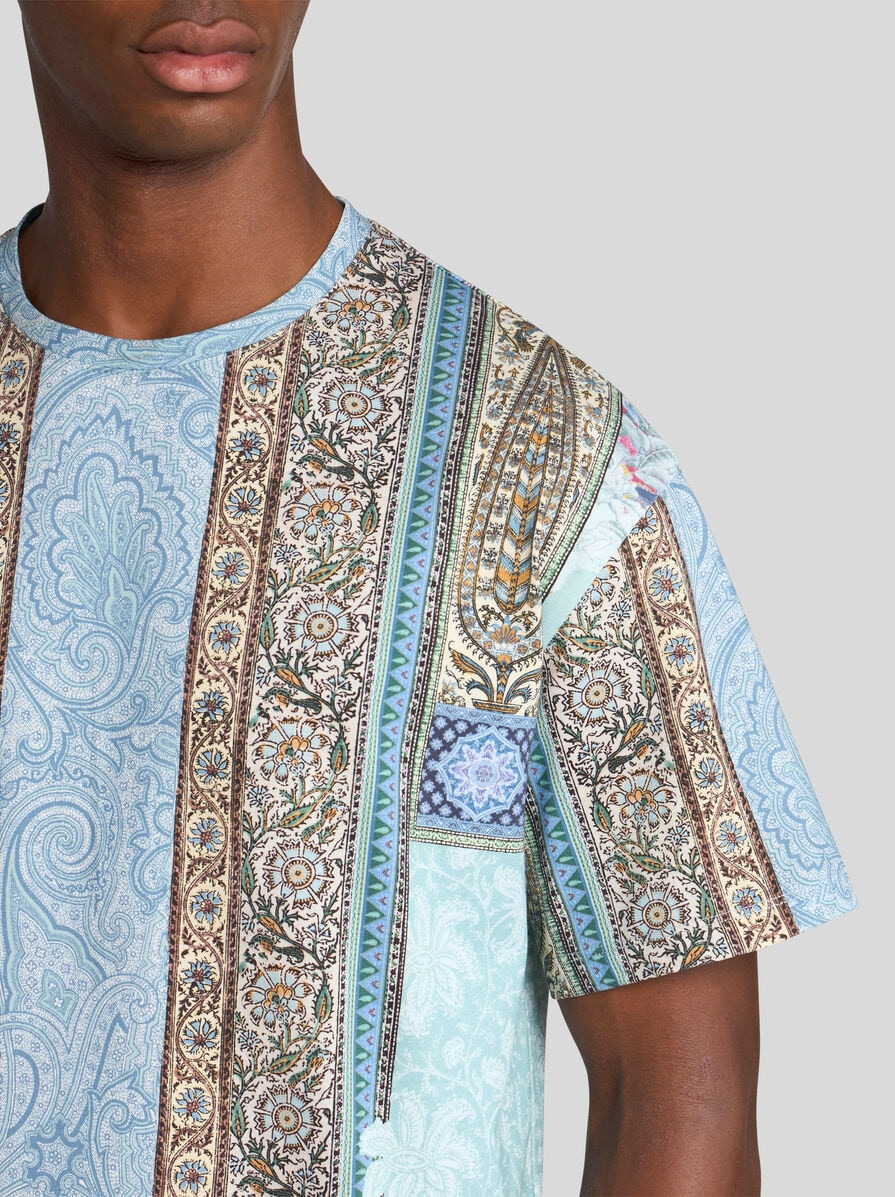PRINTED COTTON T-SHIRT - 3