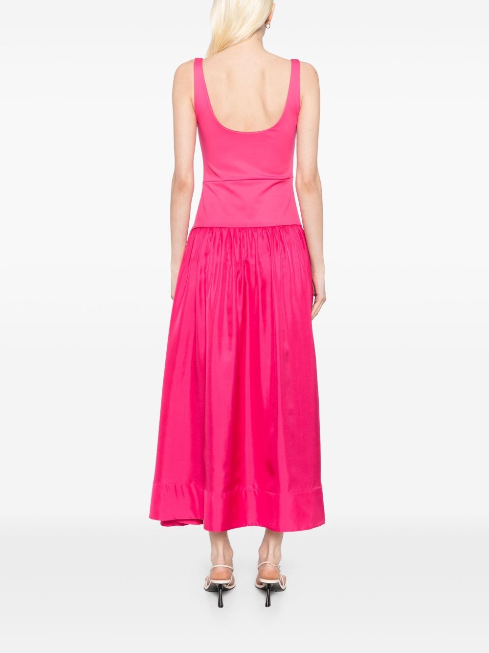 drop-waisted dress - 4