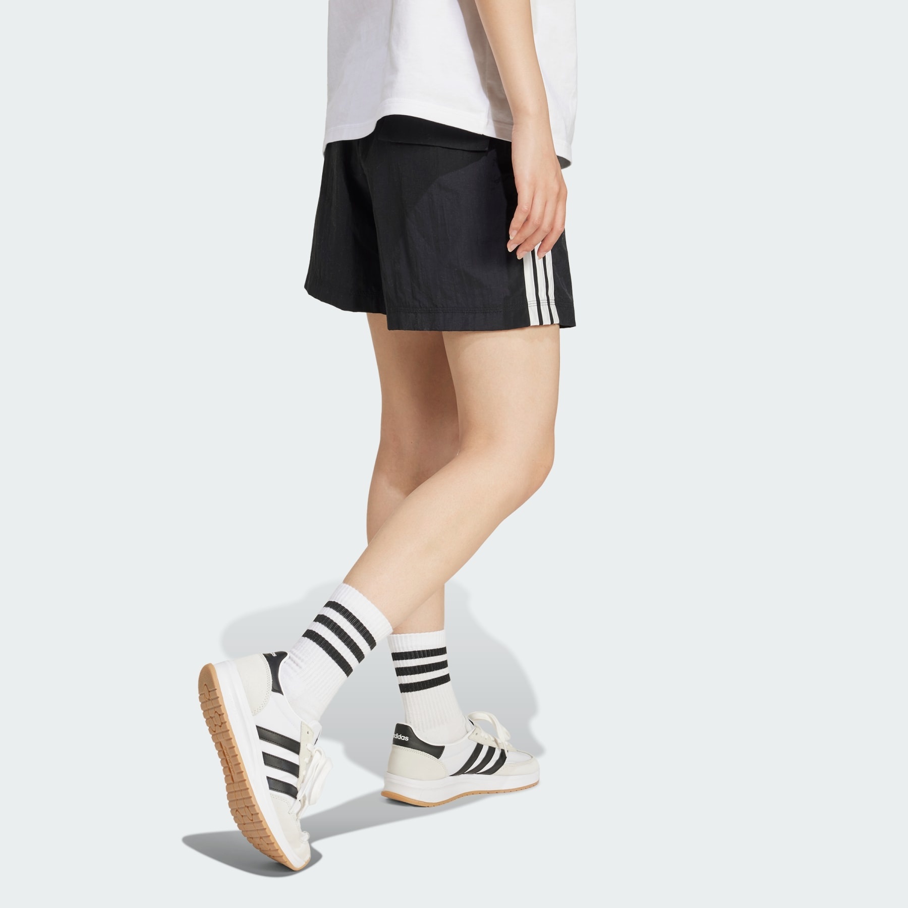 Essentials 3-Stripes Lifestyle Woven Shorts - 3