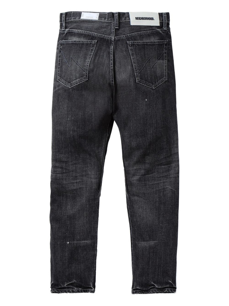 NEIGHBORHOOD washed cotton jeans outlook