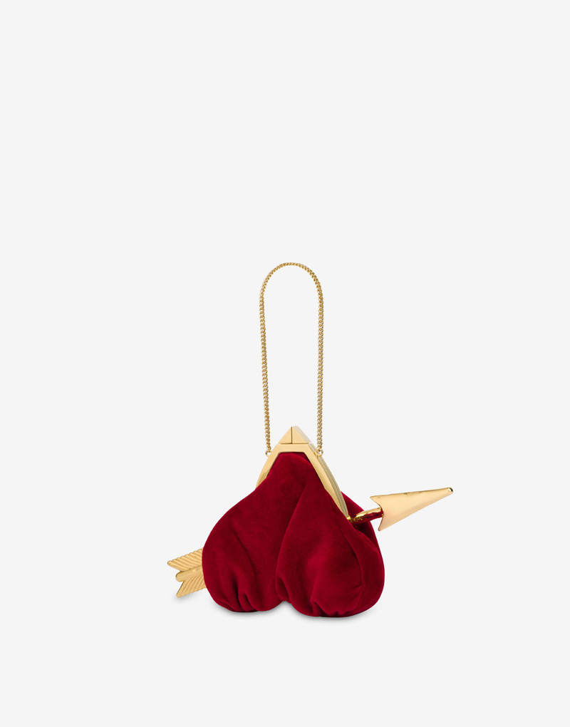 Moschino PIERCED HEART CLUTCH outlook