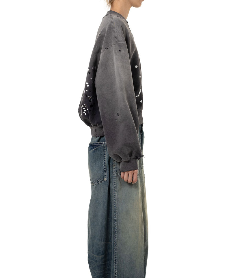 Sun Faded Like Embellished Sweatshirt 7