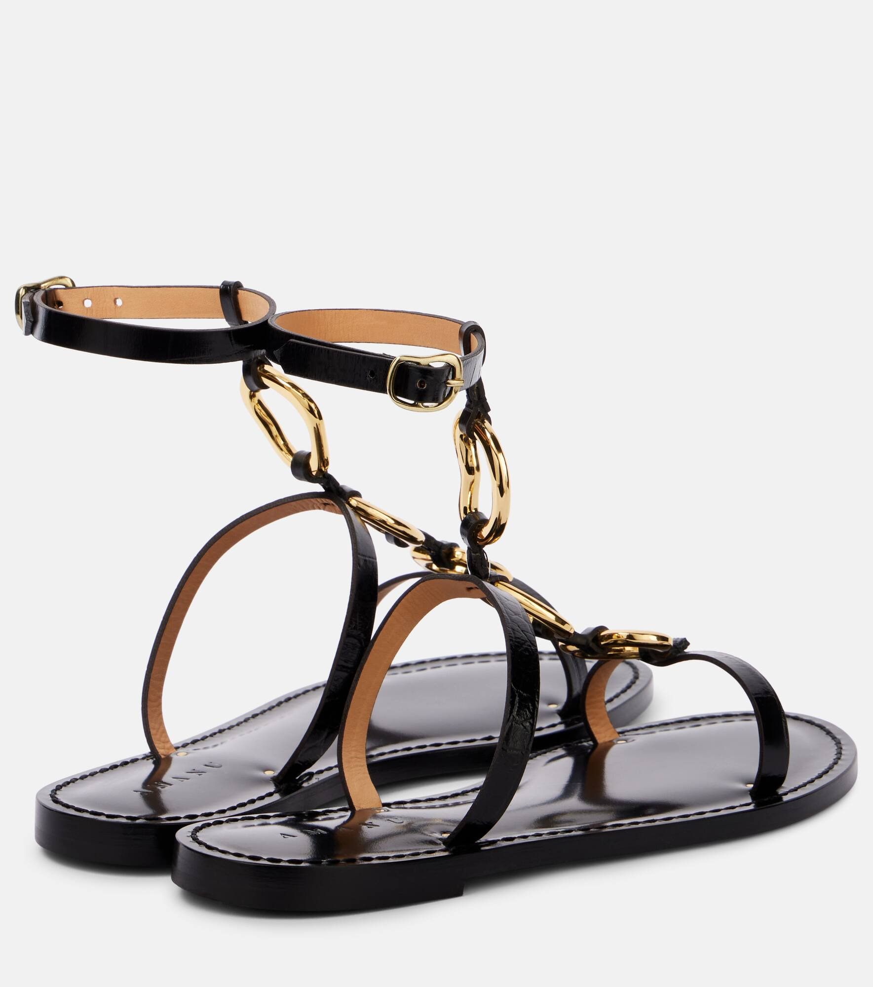 Bazaruto embellished leather sandals - 2