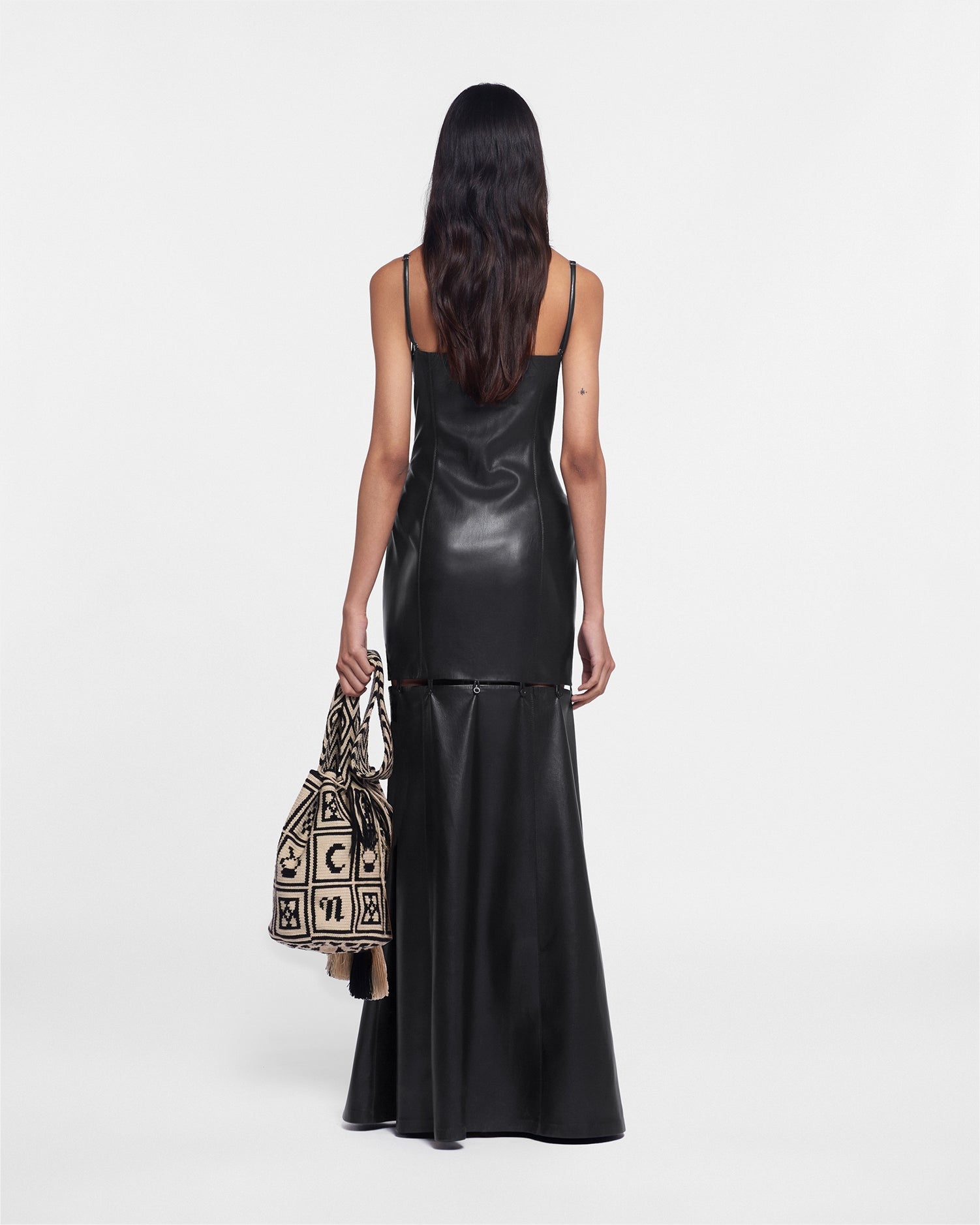 Okobor™ Alt-Leather Maxi Dress - 3