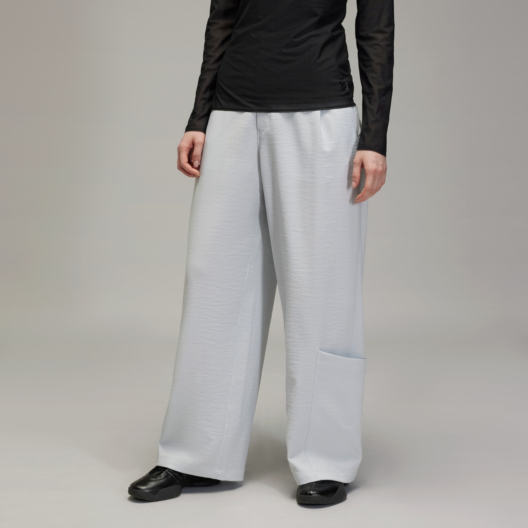 Y-3 Sport Uniform Wide Leg Pants - 2