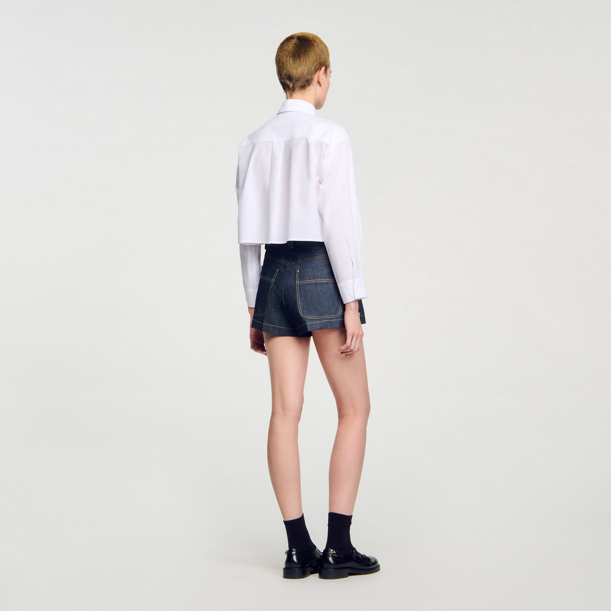 DENIM SHORTS - 5