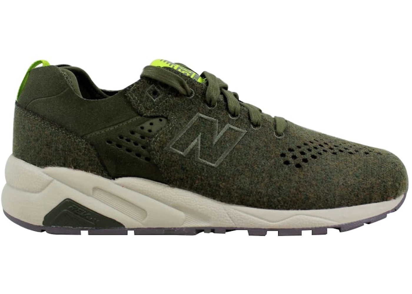 New Balance 580 Re-Engineered Wool Olive Green - 1