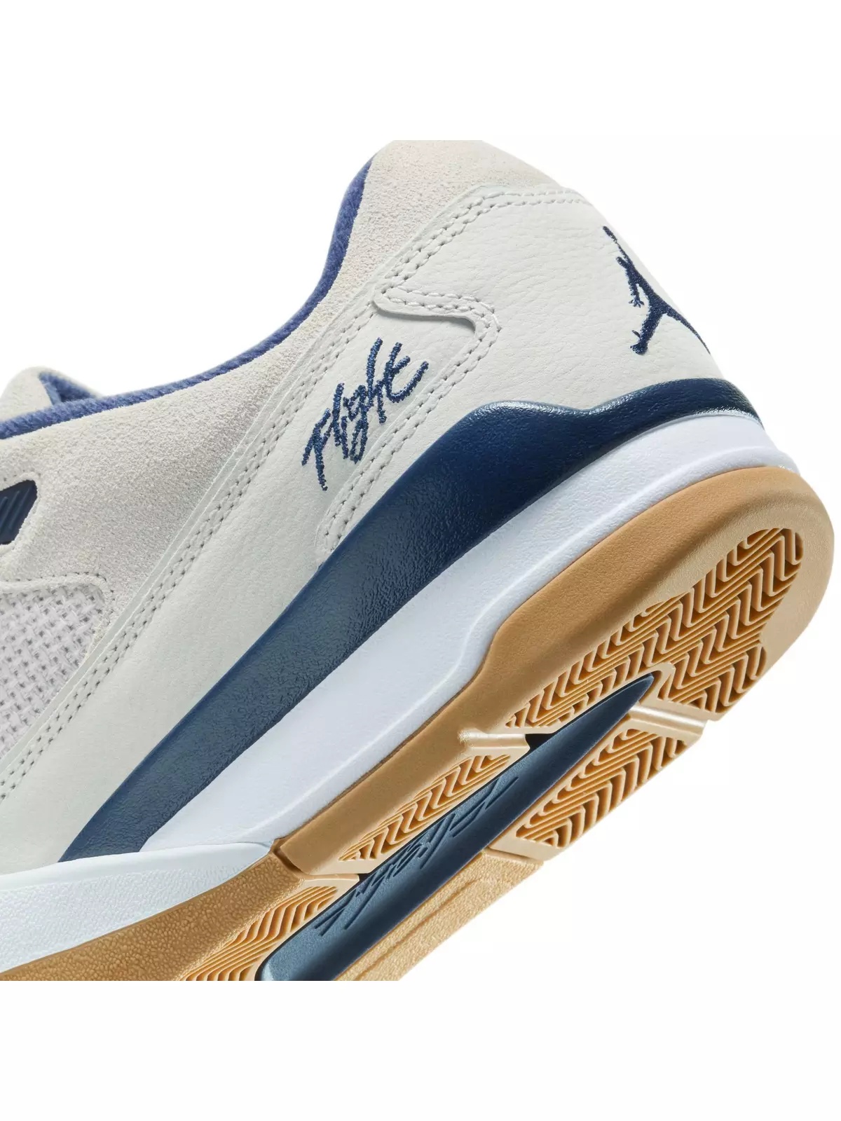 Flight Court "Neutral Grey/Midnight Navy/White" Men's Shoe - 11