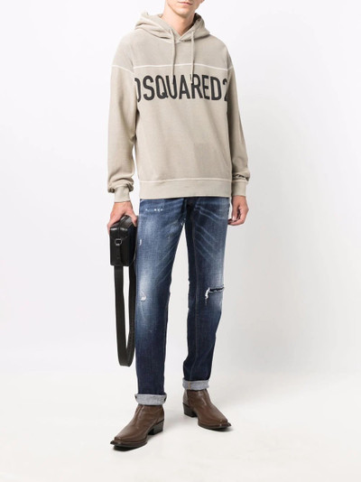 DSQUARED2 ripped stonewashed jeans outlook