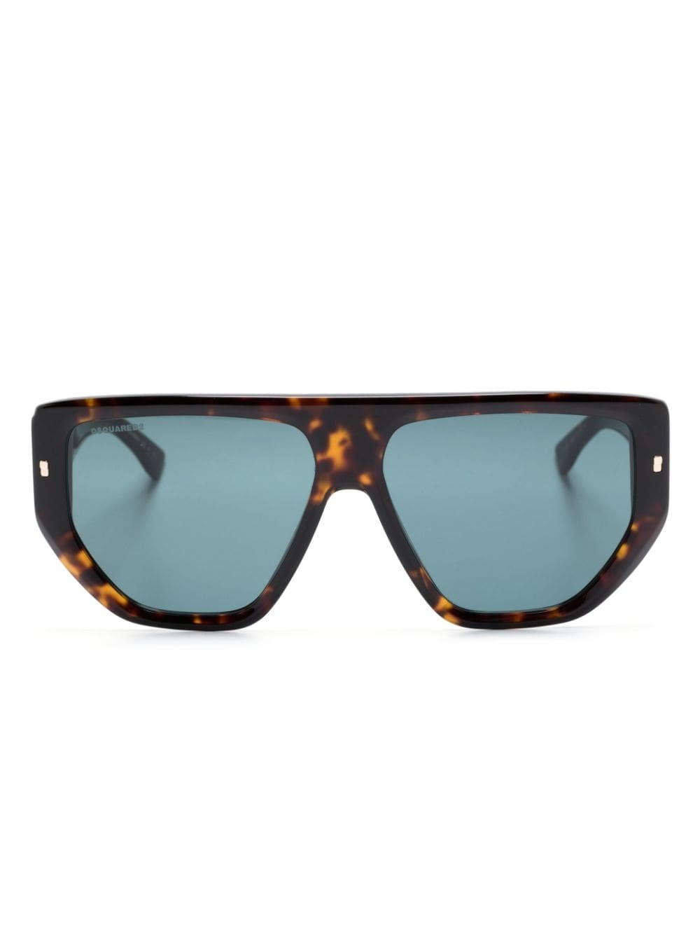Hype tortoiseshell pilot-frame sunglasses - 1