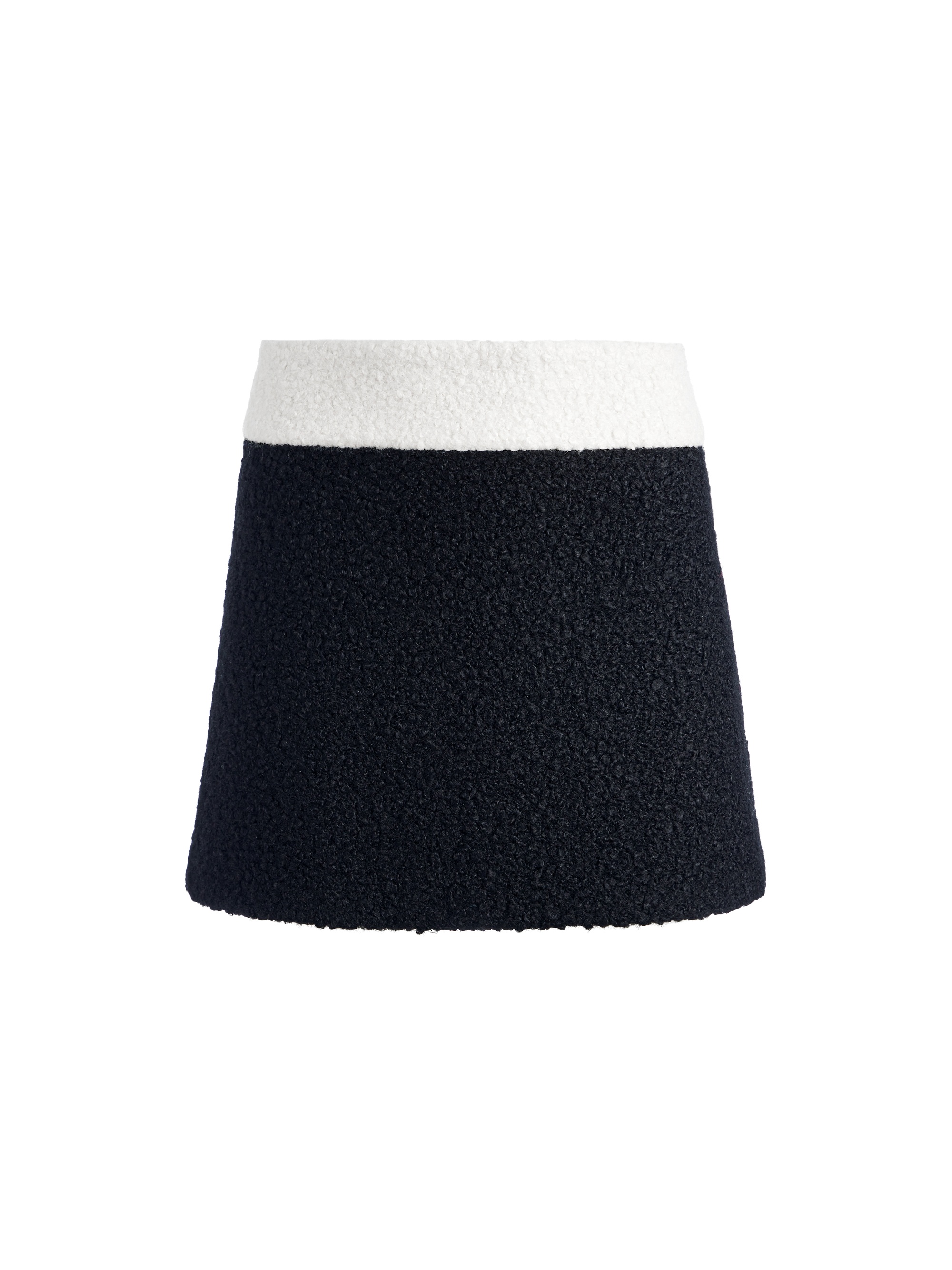 BAILEY FUZZY KNIT MINI SKIRT - 1