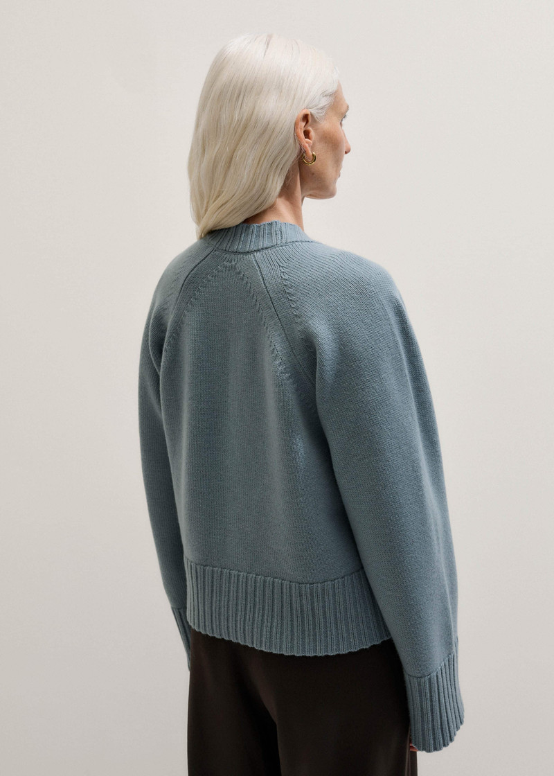 V-Neck Raglan Cardigan 5
