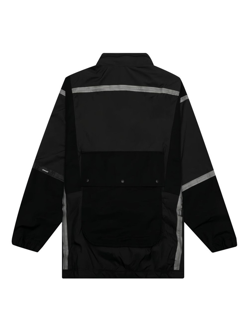 sacai reflective-panel jacket outlook