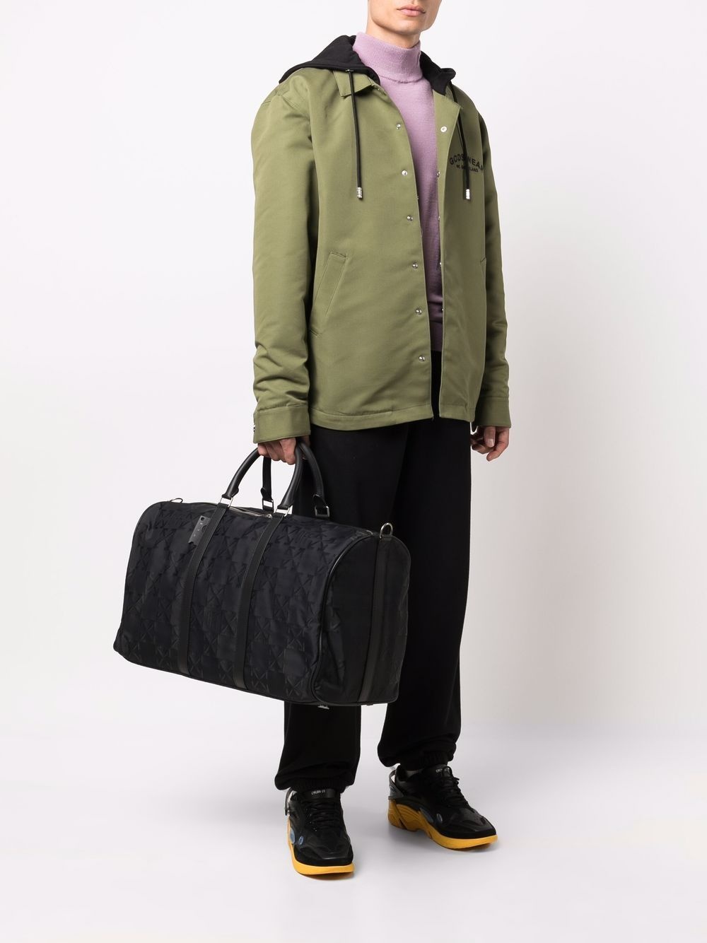 monogram-pattern duffle bag - 2