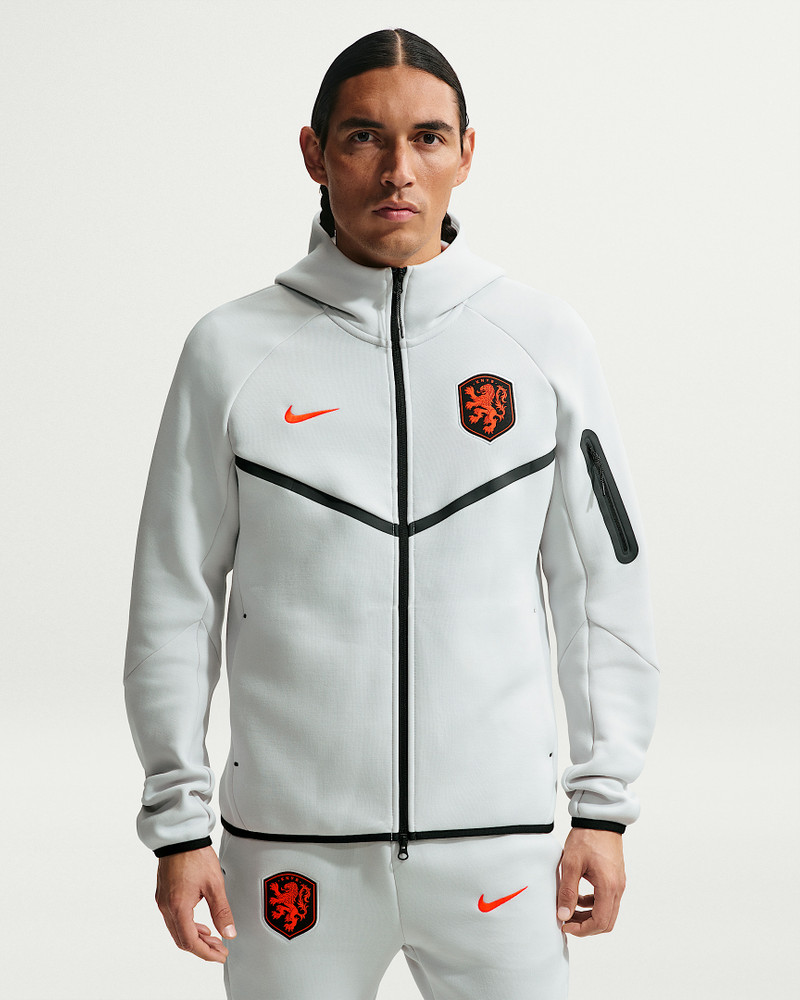 Netherlands Tech Fleece Windrunner Men's Nike Soccer Full-Zip Hoodie 1