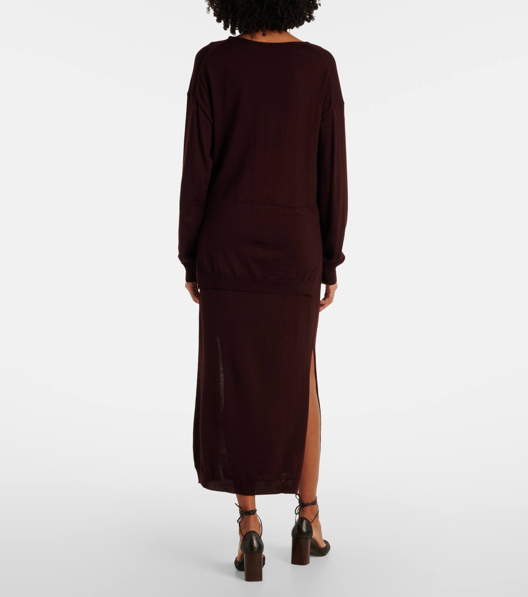 Belted sweater dress - 3