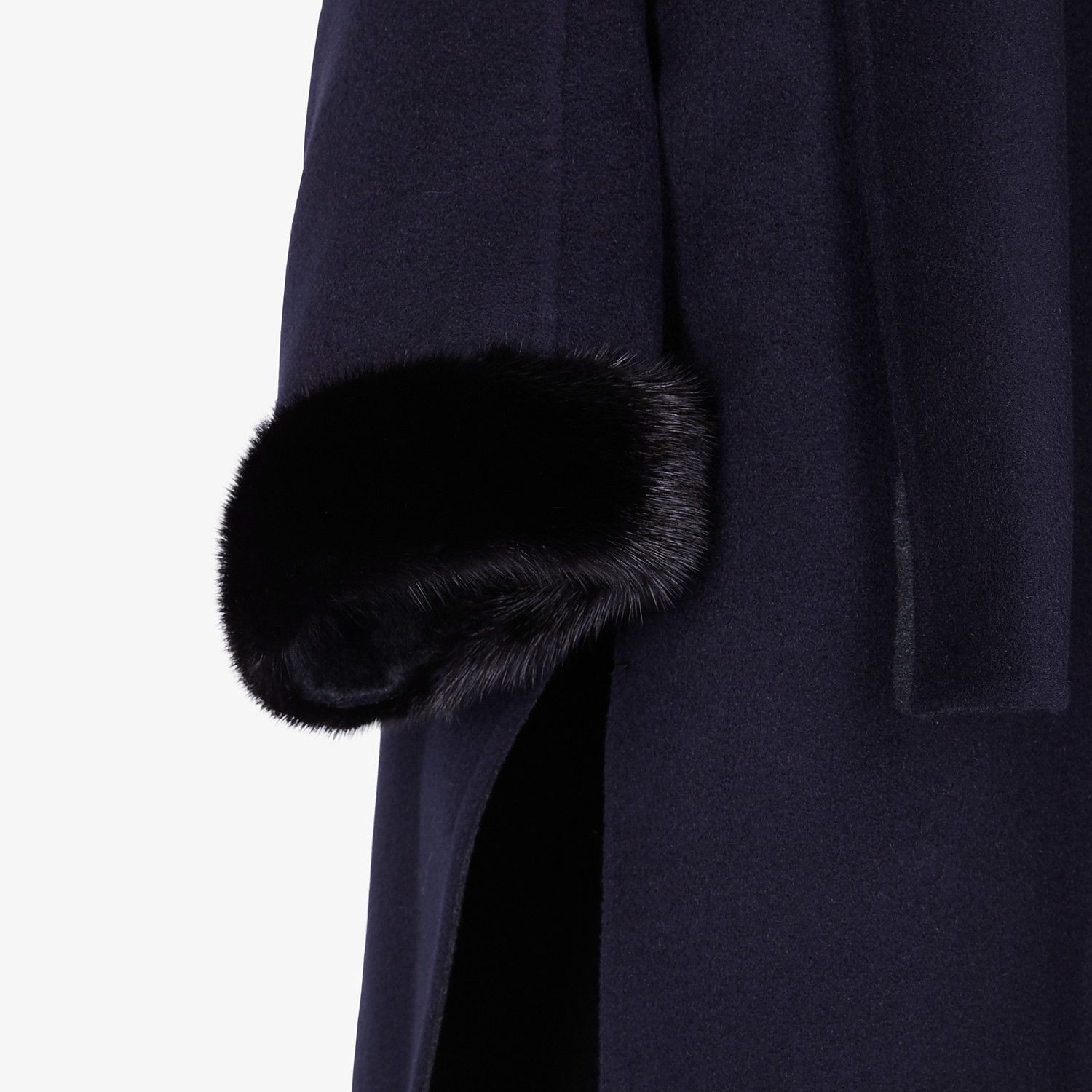 Blue cashmere coat - 3