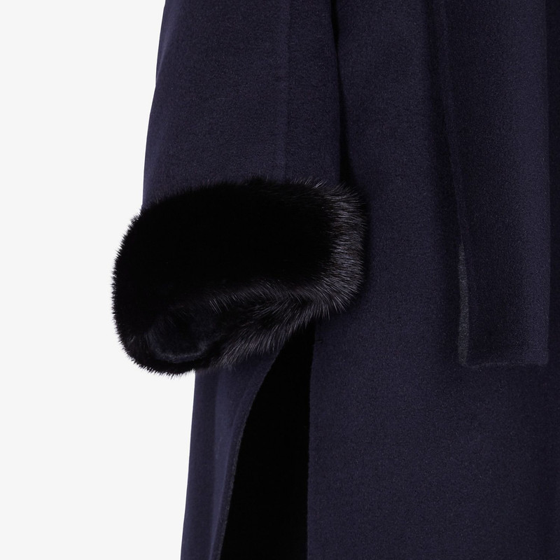 Blue cashmere coat 3