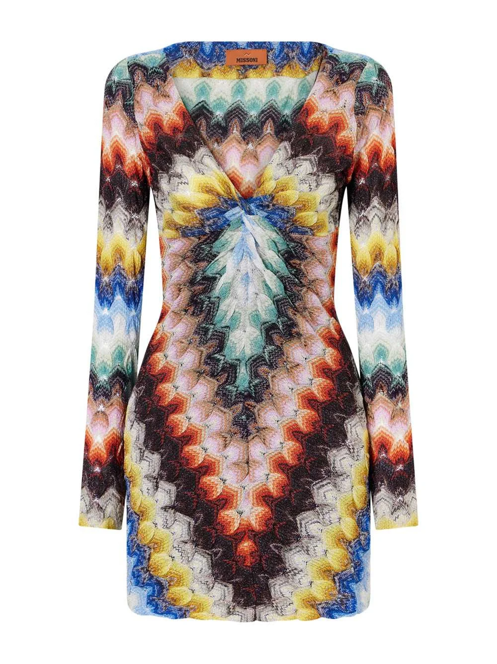 Missoni Women Metallic Crochet Mini Dress - 1