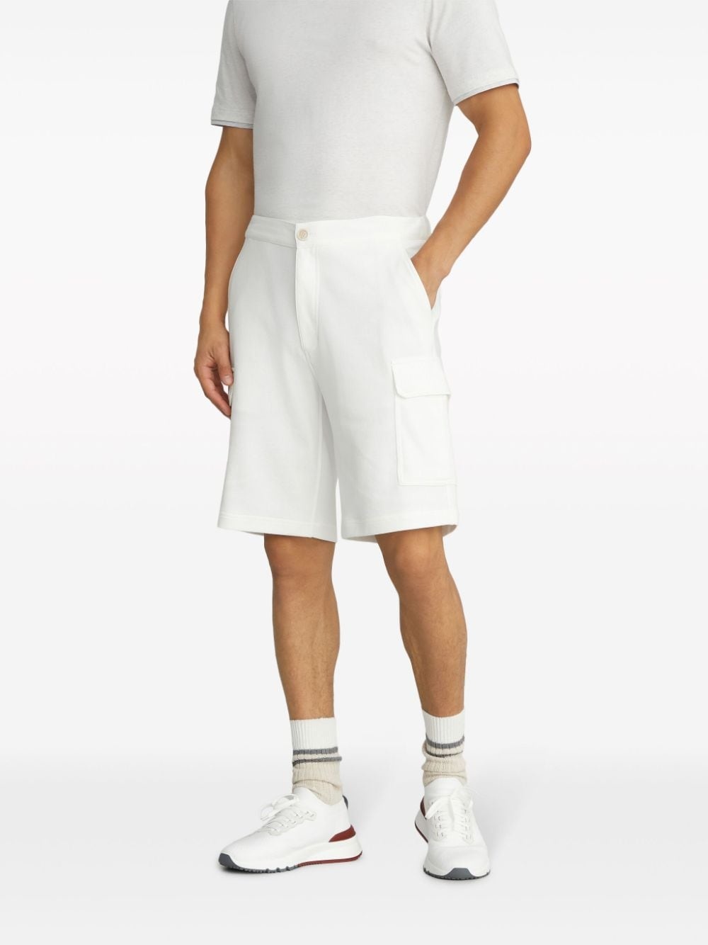 cotton bermuda shorts - 2