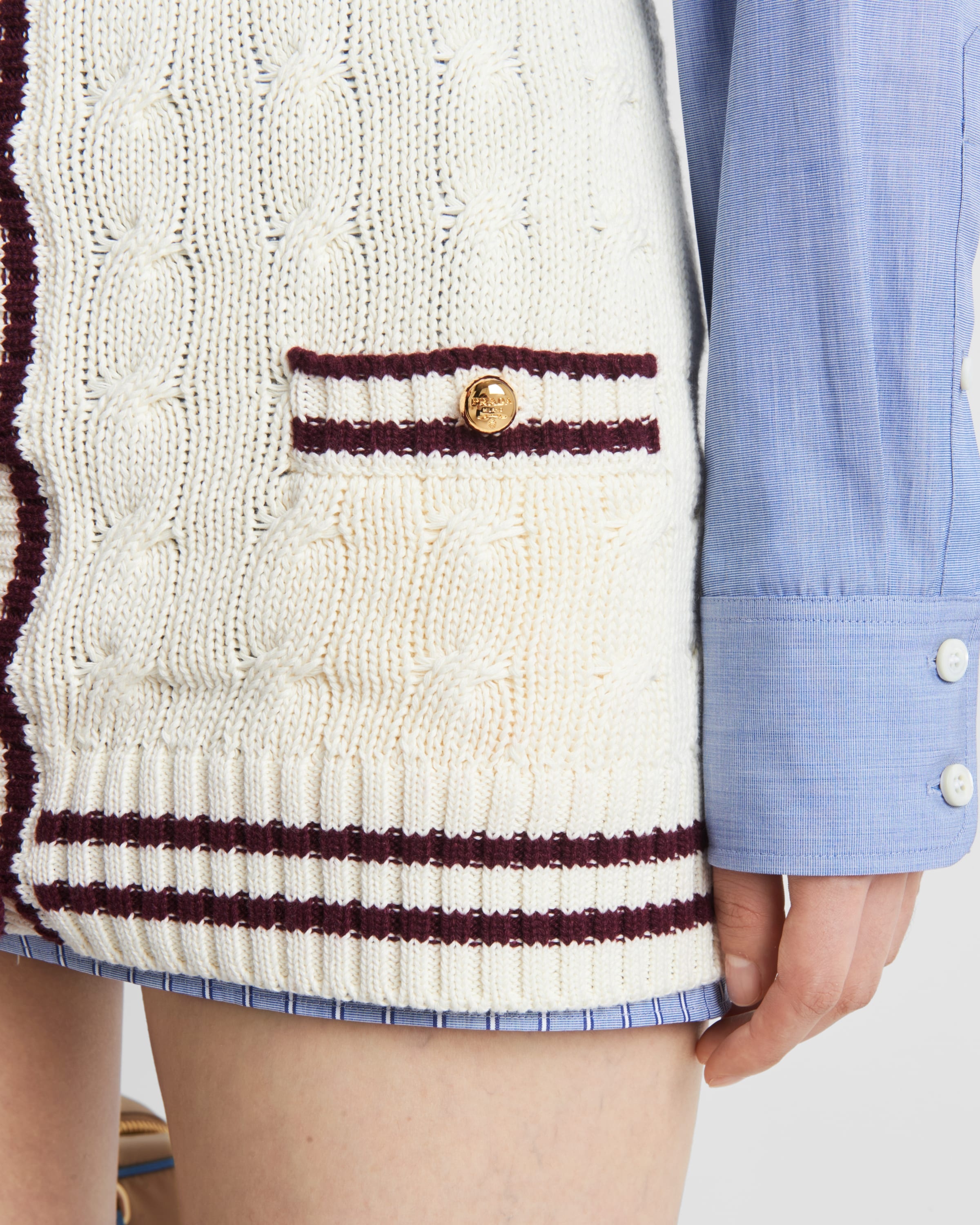 Cotton miniskirt - 4