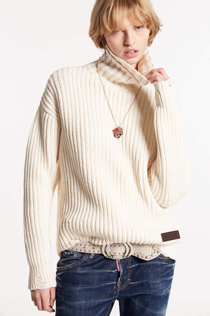 BROKEN STITCH DOUBLE KNIT - 1