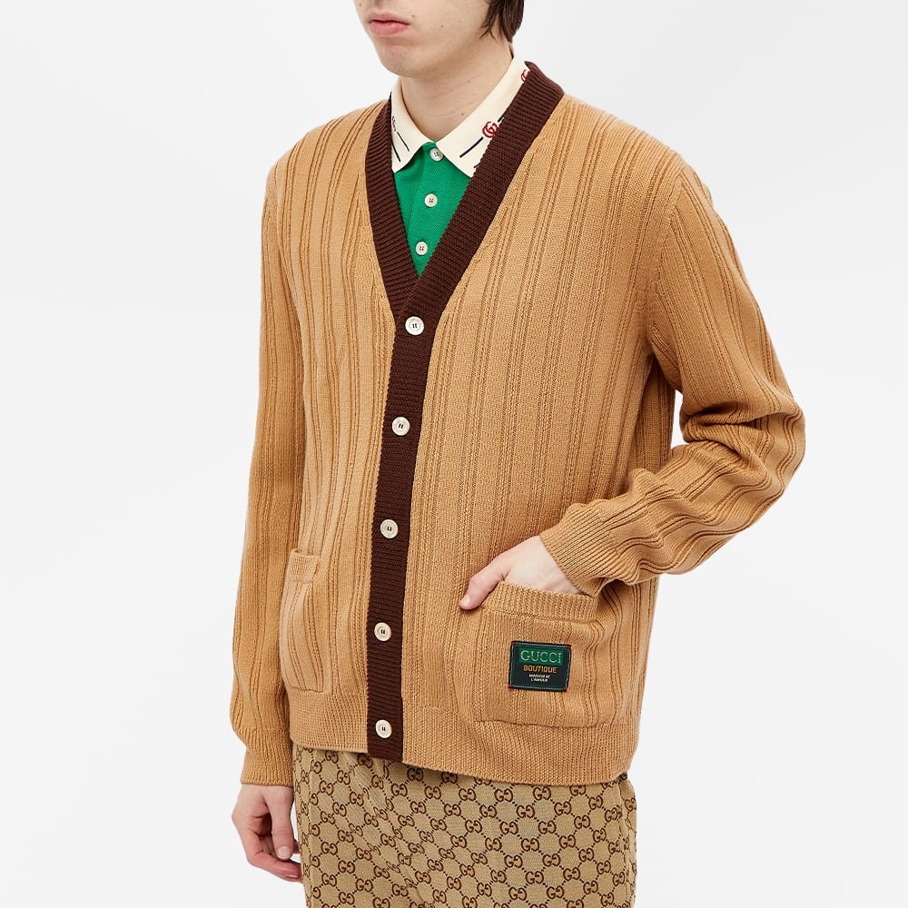 Gucci Patch Logo Cardigan - 6