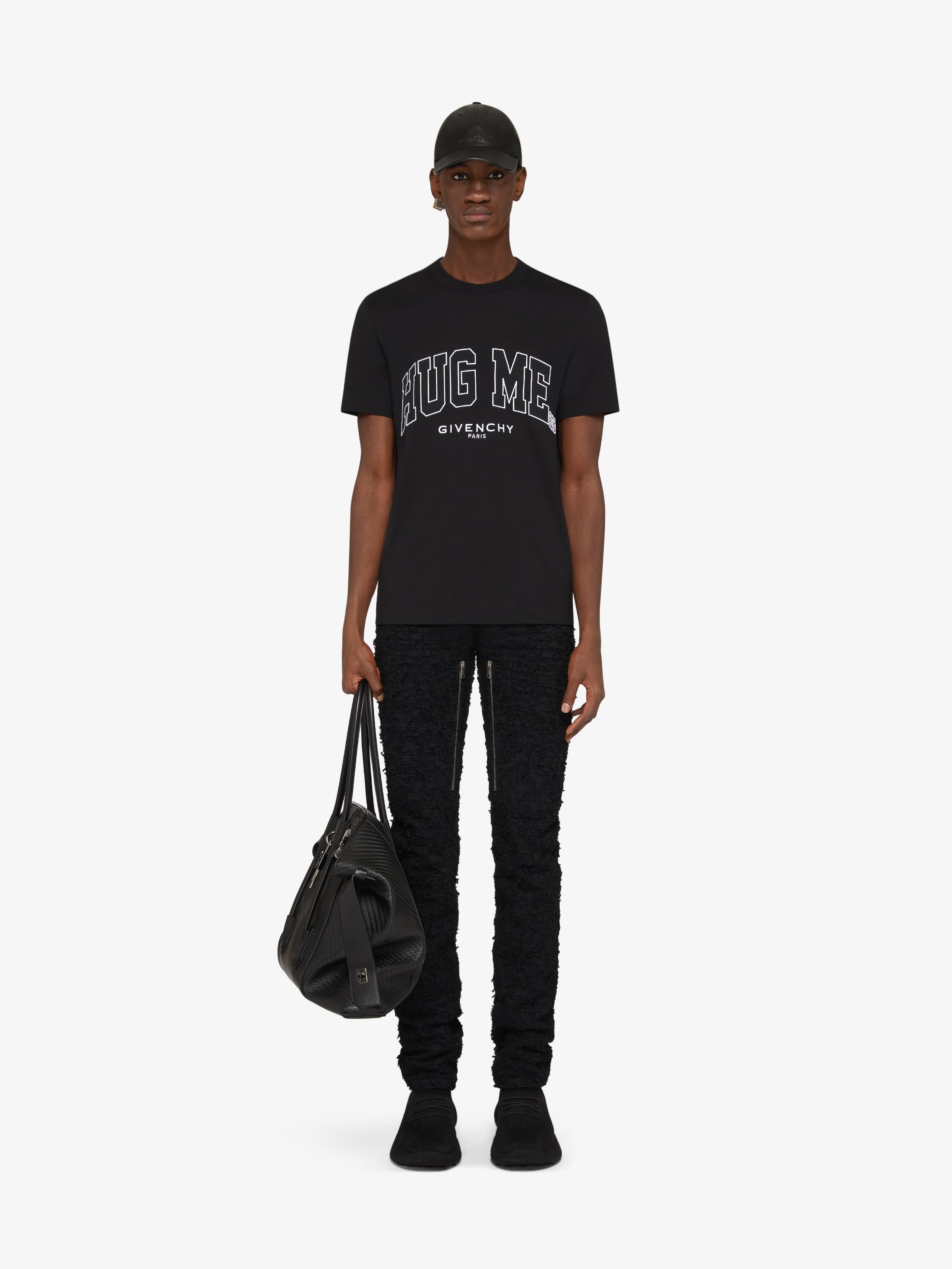 SLIM-FIT T-SHIRT IN JERSEY WITH PATCHES - 2