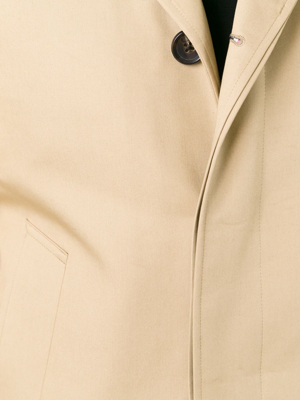 mac bal collar overcoat - 9