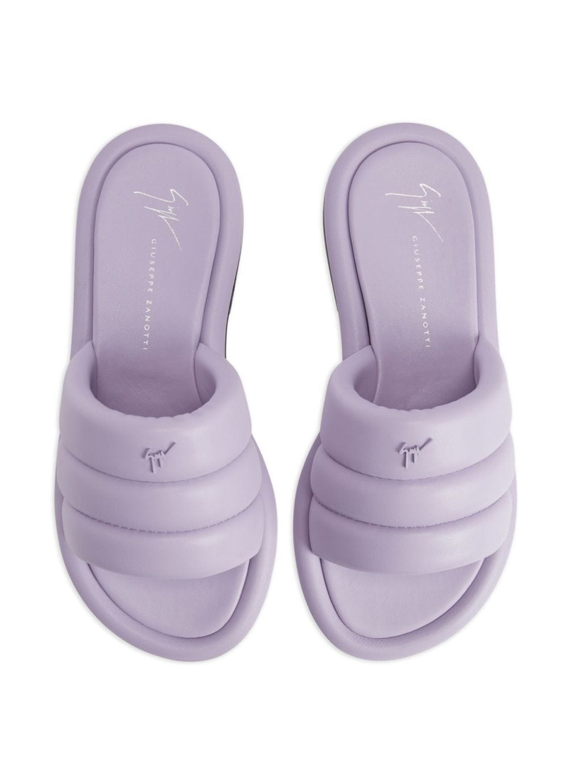 Harmande quilted flat sandals 4