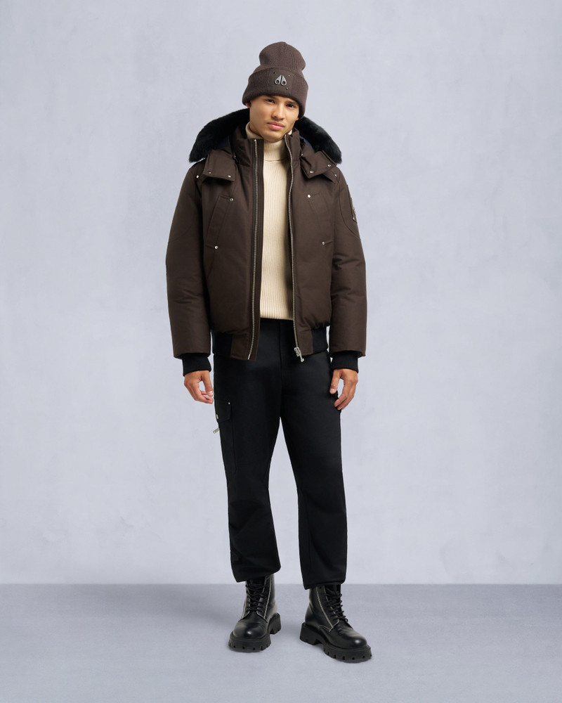MOOSE KNUCKLES ORIGINAL BALLISTIC NEOSHEAR BOMBER JACKET outlook