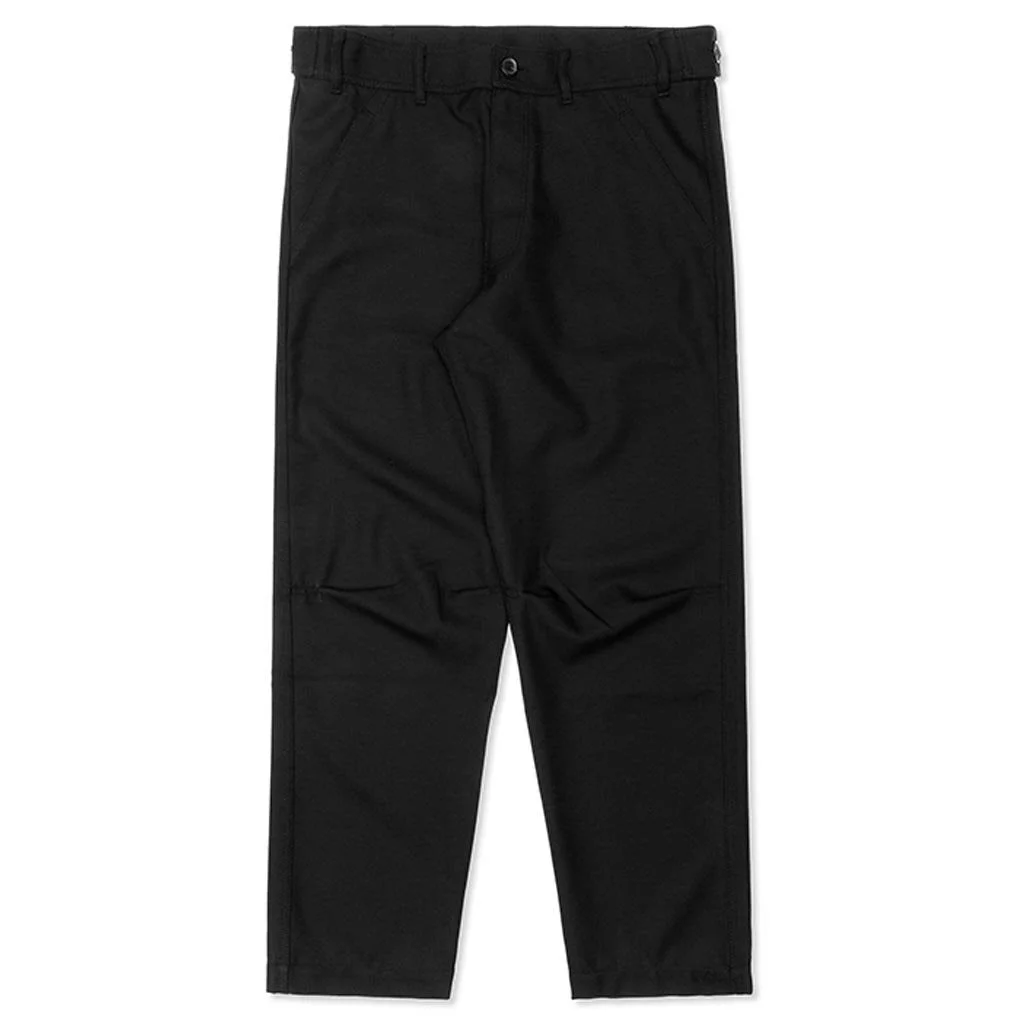 COMME DES GARCONS SHIRT WOVEN PANTS - BLACK - 1