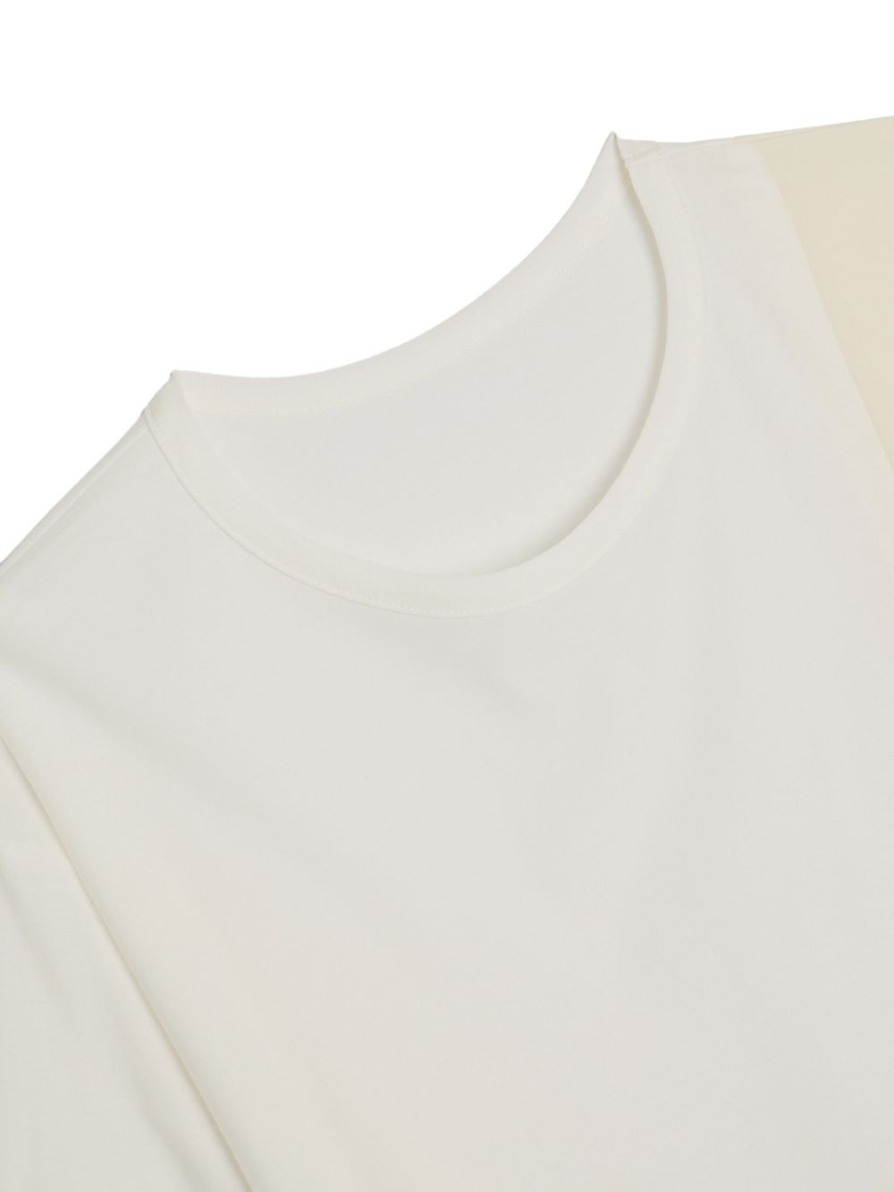 asymmetric cotton T-shirt - 3