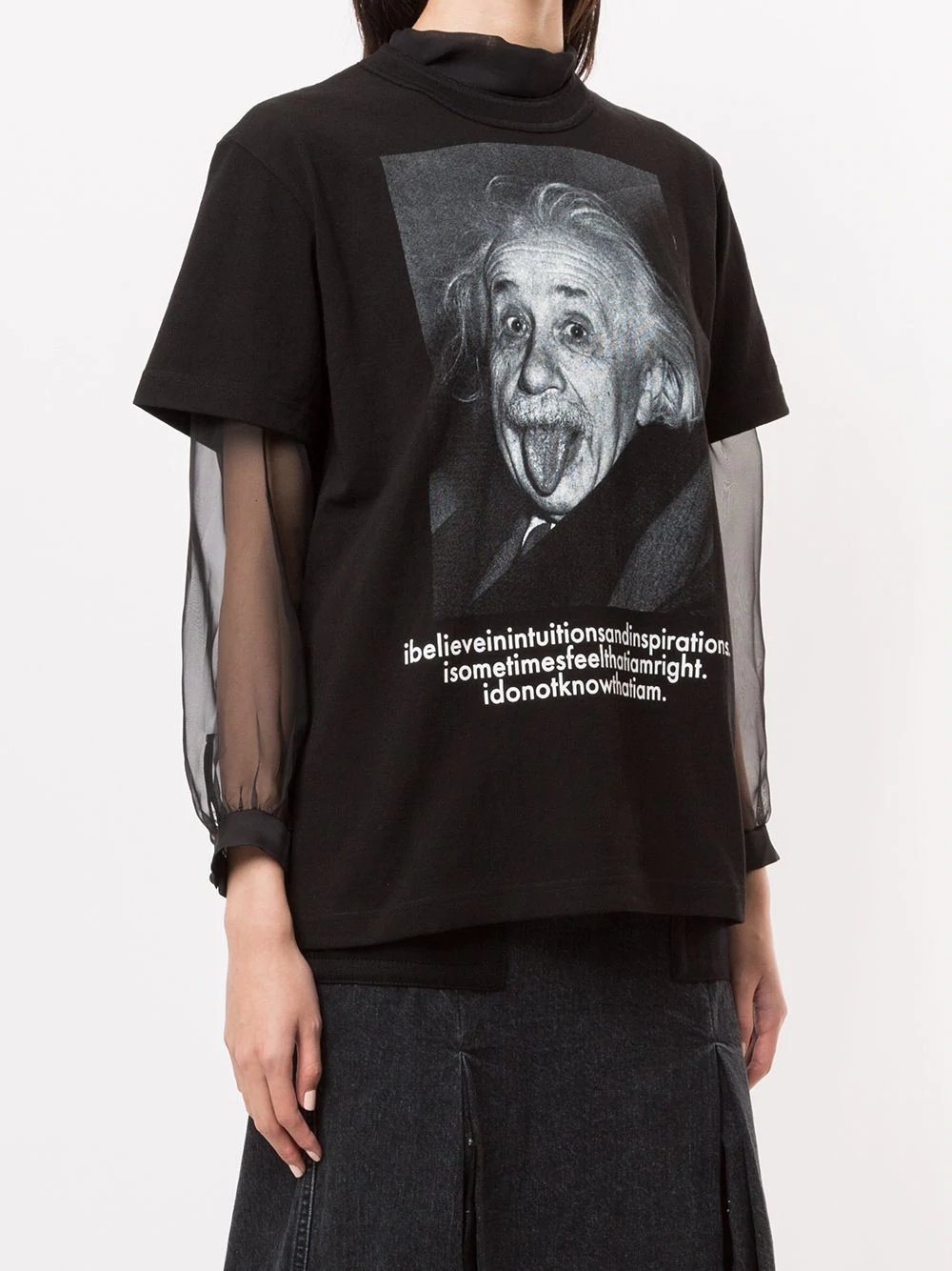 Einstein graphic-print T-Shirt  - 3