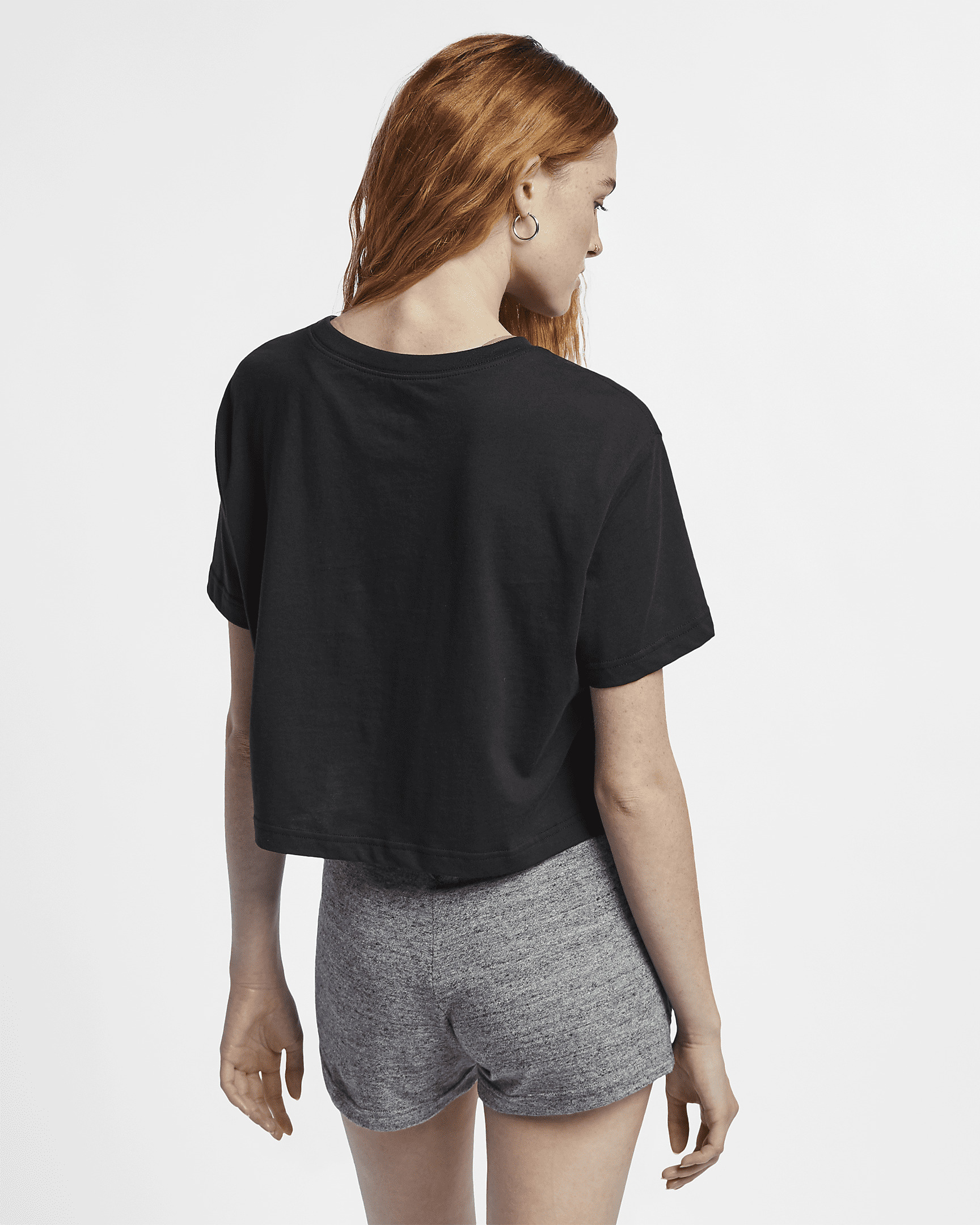 Nike Sportswear Essential Women's Cropped Logo T-Shirt - 2