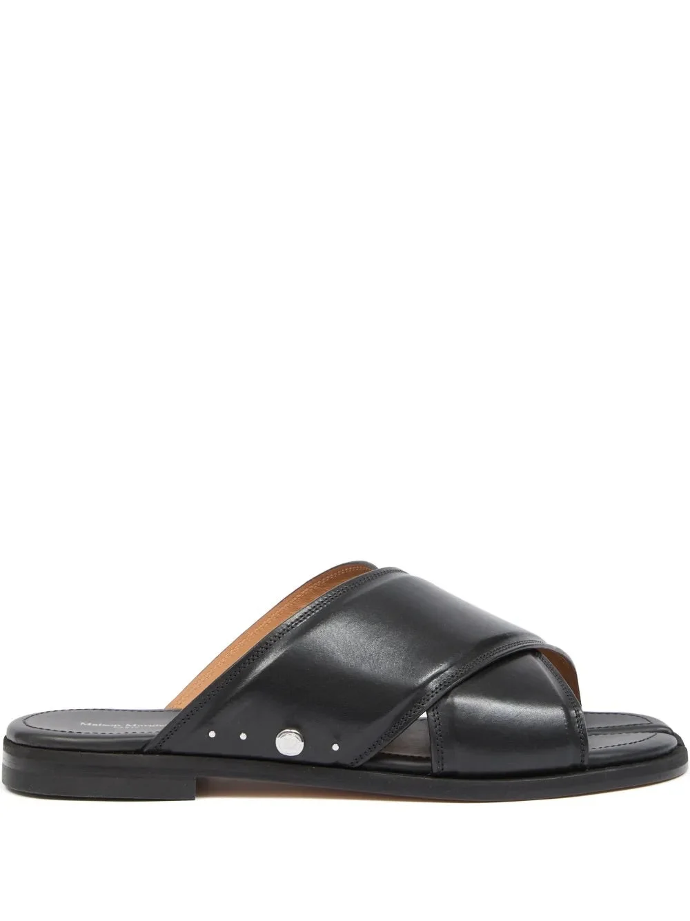 TABI NUMBERS CROSSED SANDAL - BLACK - 1