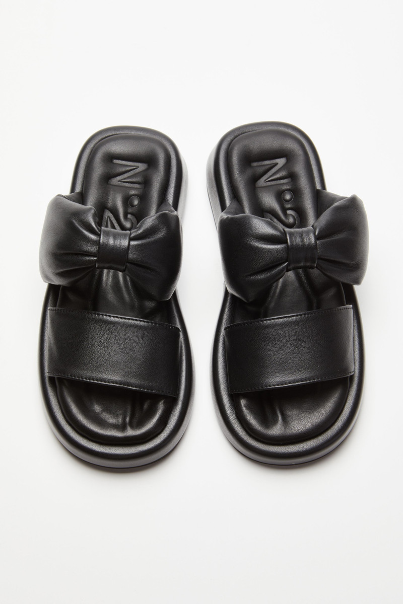 BOW-EMBELLISHED PADDED SLIDES 2