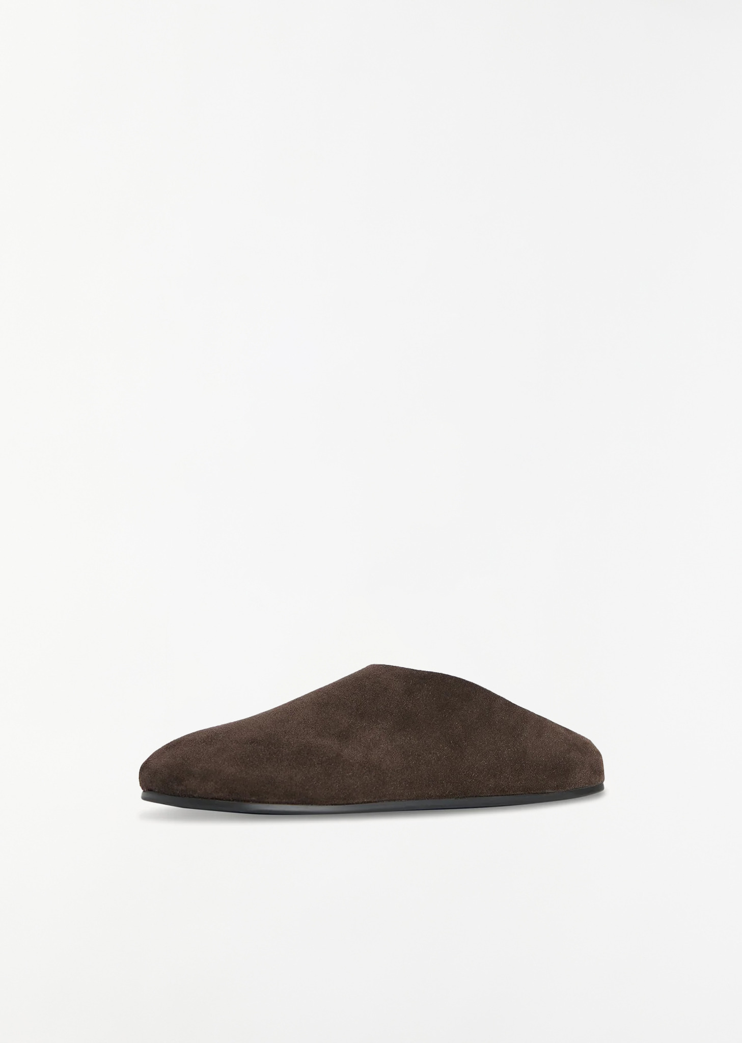 Hudson Suede Slide — Lacquer Brown - 2