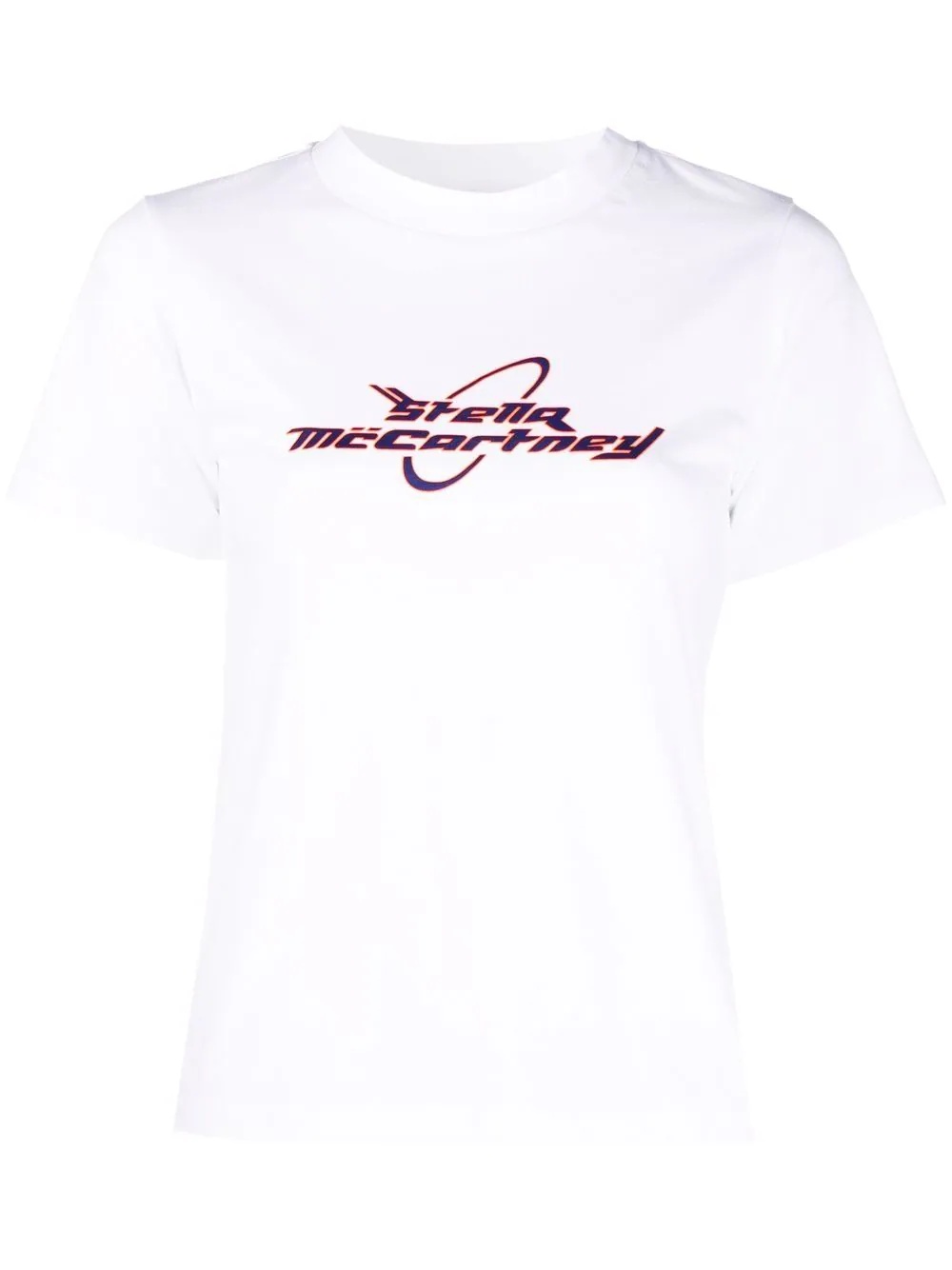 logo-print short-sleeve T-shirt - 1