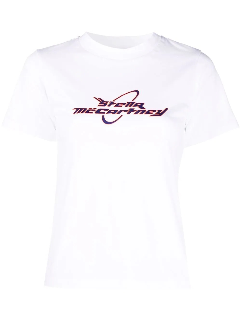 logo-print short-sleeve T-shirt - 1