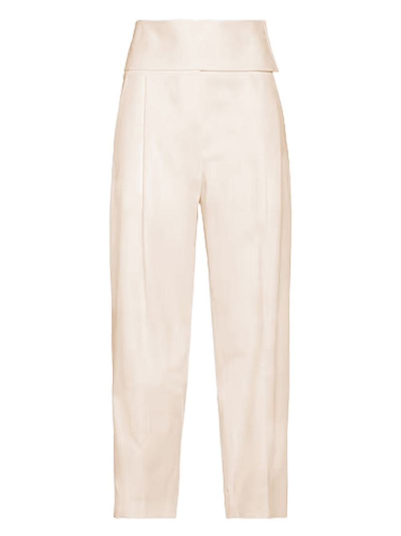 Jil Sander pleated high-waisted trousers outlook