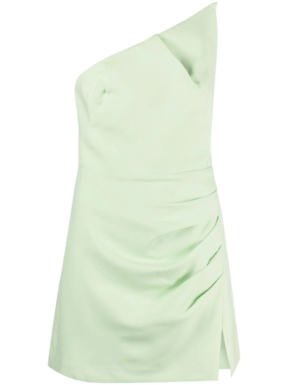 asymmetric mini dress - 1