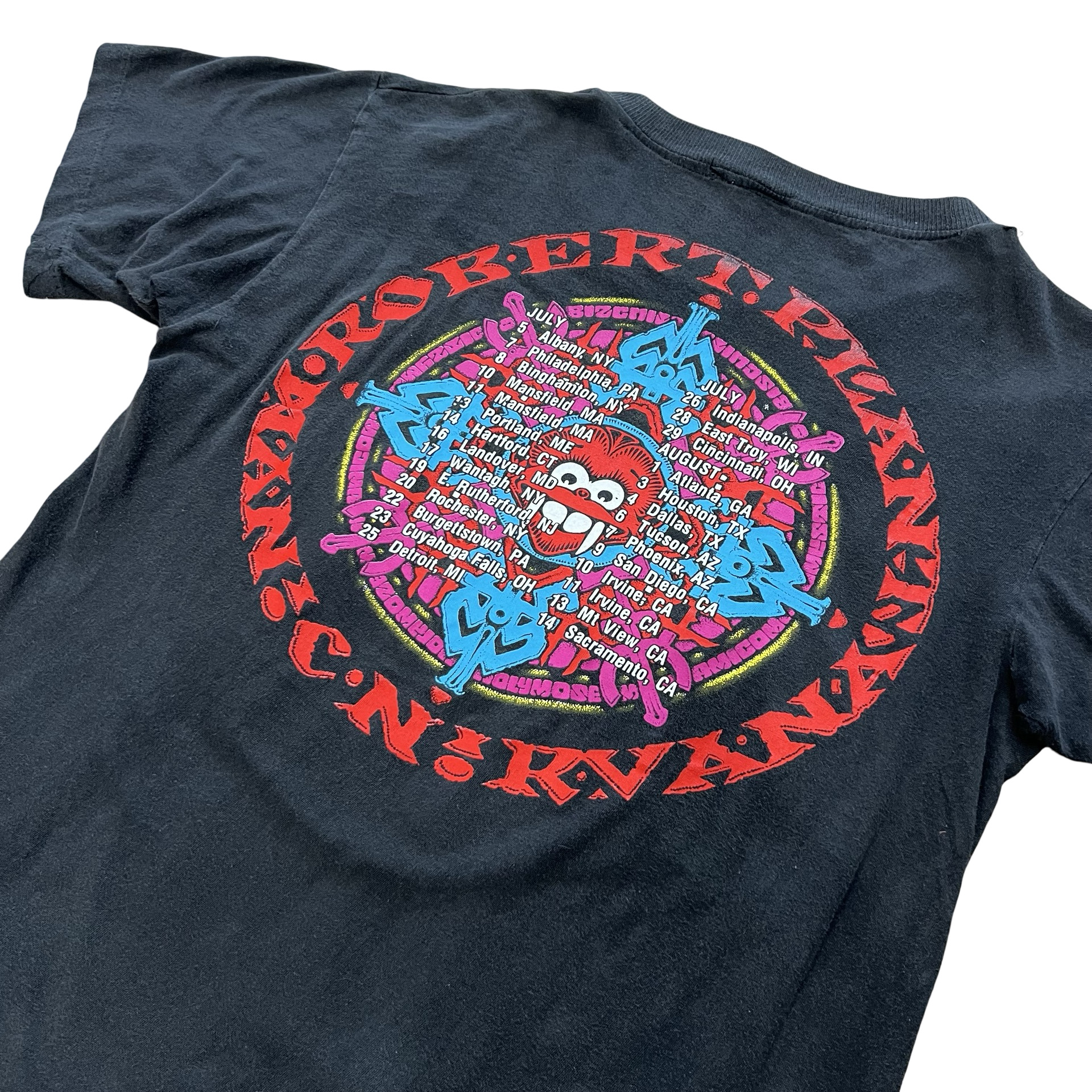 Final Blow - Vintage Robert Plant 1990 Tour T-Shirt SZ M - 6